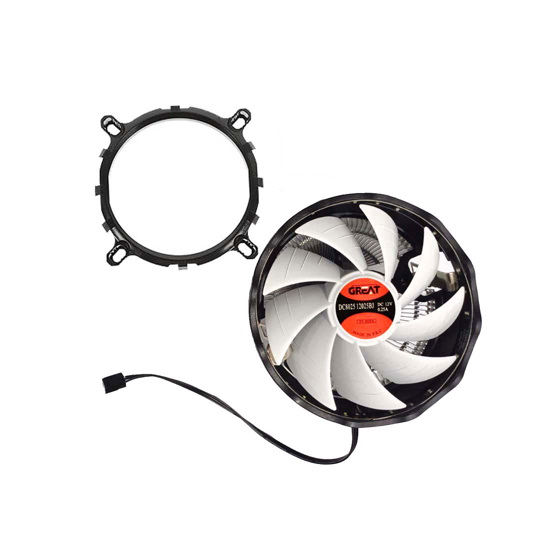 خنک کننده RGB پردازنده گریت مدل hf-679