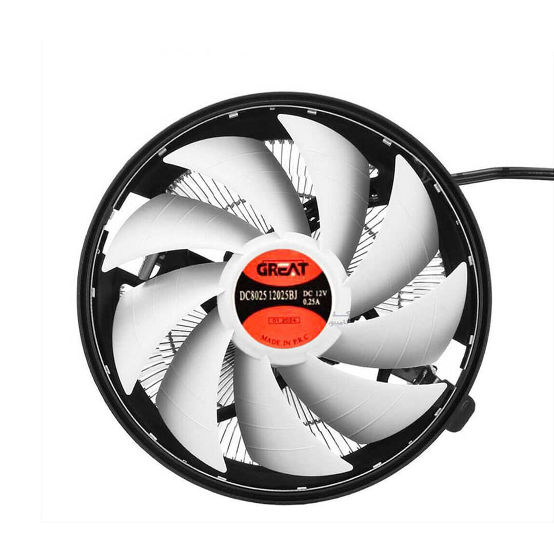خنک کننده RGB پردازنده گریت مدل hf-679