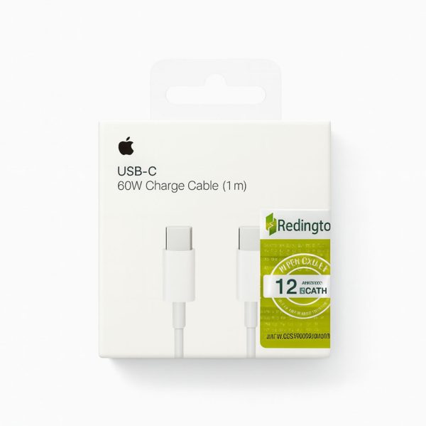 کابل USB-C به USB-C اورجینال 60W اپل به طول 1 متر